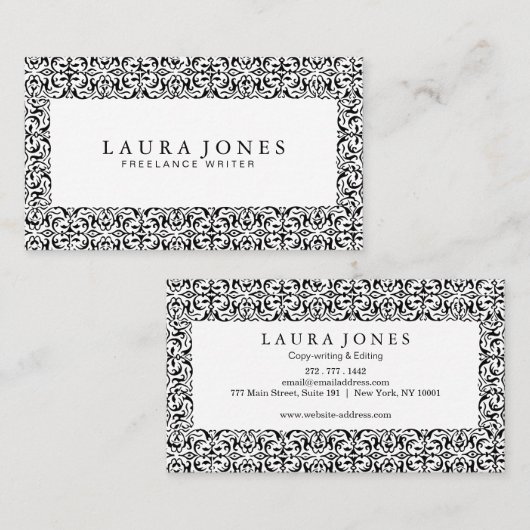 Beruflich Visitenkarte (Vorne/Hinten)