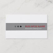 Beruflich Visitenkarte (Rückseite)