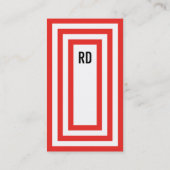 Beruflich Visitenkarte (Rückseite)