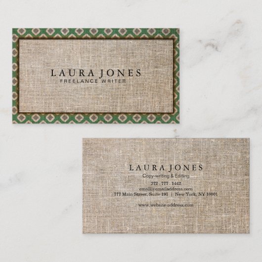 Beruflich Visitenkarte (Vorne/Hinten)