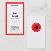 Beruflich Visitenkarte (Vorne/Hinten)