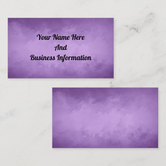 Beruflich Visitenkarte (Vorne/Hinten)