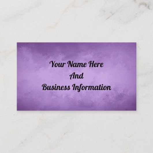 Beruflich Visitenkarte (Vorderseite)