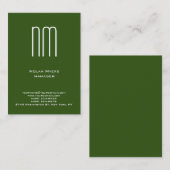 Beruflich Visitenkarte (Vorne/Hinten)