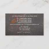 Beruflich Visitenkarte (Rückseite)