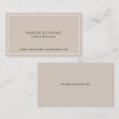 beruflich visitenkarte (Vorne/Hinten)