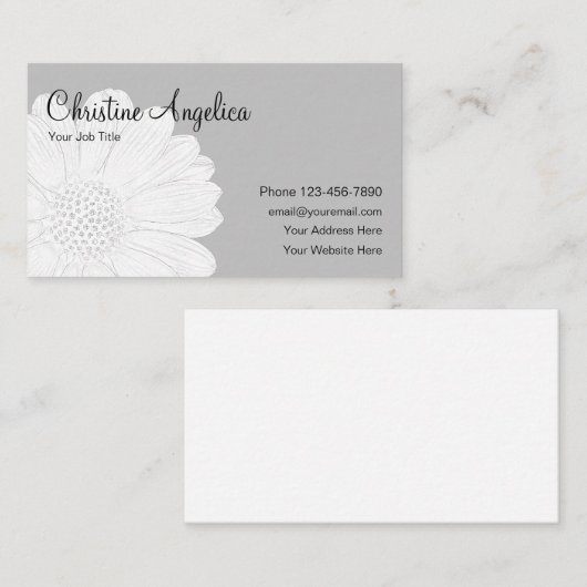 Beruflich Visitenkarte (Vorne/Hinten)