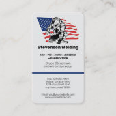 Beruflich Welder Visitenkarte (Vorderseite)