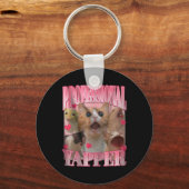 Beruflich Yapper Cat Funny Odly spezifische Aufgab Schlüsselanhänger (Vorderseite)