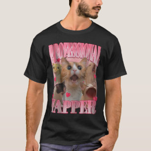 Beruflich Yapper Cat Funny Odly spezifische Aufgab T-Shirt