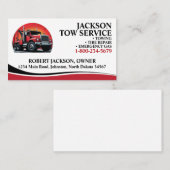 Berufliche Abschleppdienstkarte Visitenkarte (Vorne/Hinten)