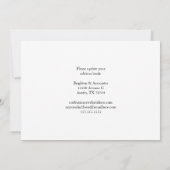 Berufliche Adressenänderung Modernes Office-Moving Ankündigung (Rückseite)