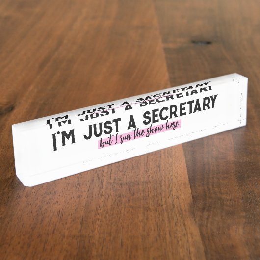 Berufliche Amtshilfe Namensplakette (Seite)