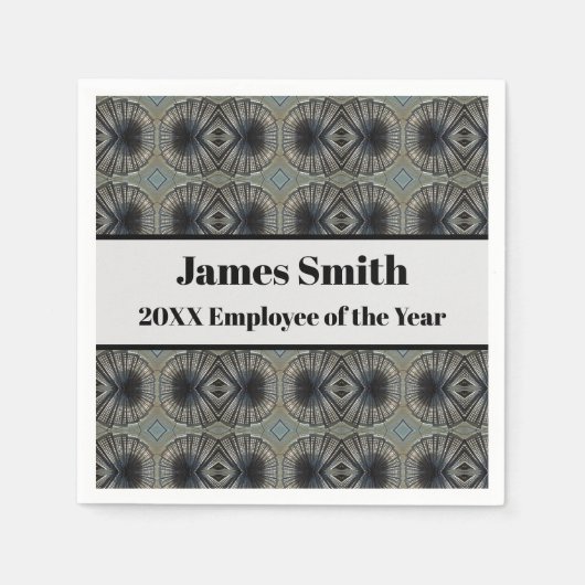 Berufliche Anerkennung von Mitarbeitern Serviette (Vorderseite)