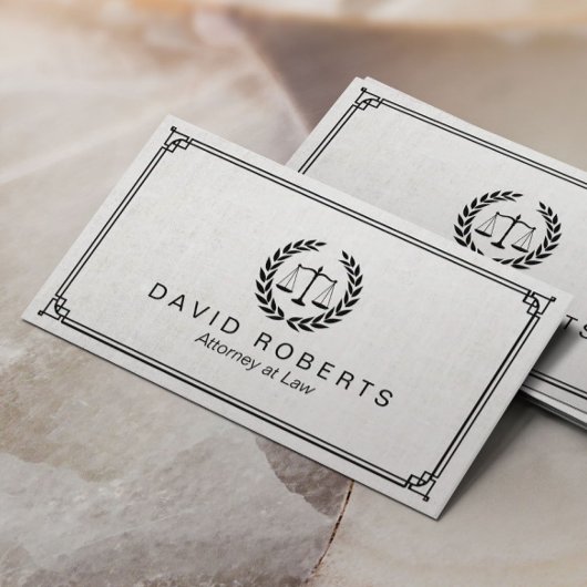 Berufliche Anwälte auf dem Gebiet des Rechts Einfa Visitenkarte