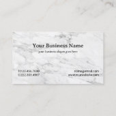 Berufliche Anwältin Lady Justice Marble Visitenkarte (Rückseite)