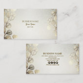 Berufliche Aquarellbilder Visitenkarte (Vorne/Hinten)