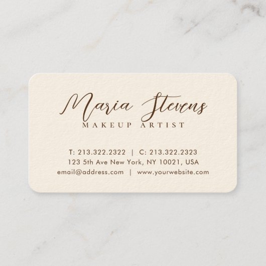 Berufliche Aquarellpflanze Butterfly Visitenkarte (Rückseite)