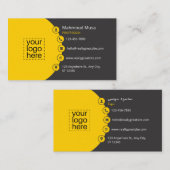 Berufliche arabische und englische Visitenkarten Visitenkarte (Vorne/Hinten)