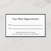 Berufliche Ärztekammer - Ihr nächstes Terminkarte (Vorderseite)