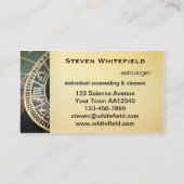 Berufliche Astrologer-Visitenkarte Visitenkarte (Rückseite)