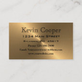 Berufliche Automobilindustrie Visitenkarte (Rückseite)