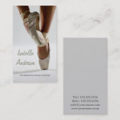 Berufliche Ballett-Tänzer-Studio-Theater-Karte Visitenkarte (Vorne/Hinten)