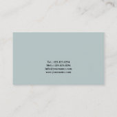 Berufliche Ballett-Tänzer-Studio-Theater-Karte Visitenkarte (Rückseite)