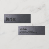 Berufliche Barber Mini-Visitenkarte Mini Visitenkarte (Vorne/Hinten)