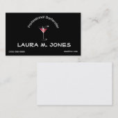 Berufliche Barkeeper-Geschäfts-Karte Visitenkarte (Vorne/Hinten)