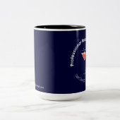 Berufliche Barkeeper-Schulkaffee-Tasse Zweifarbige Tasse (Mittel)