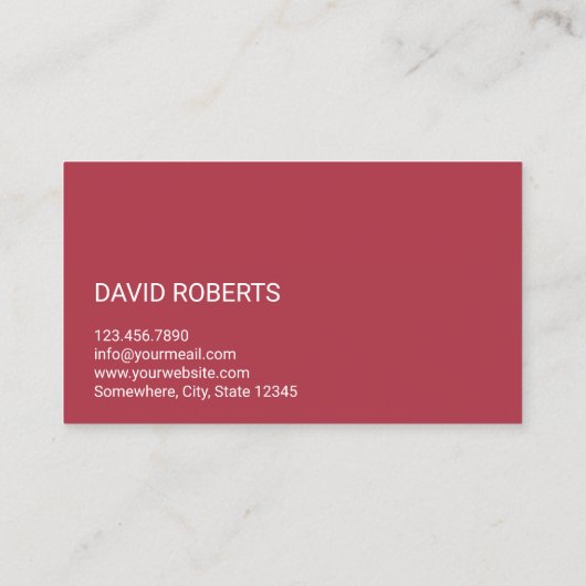 Berufliche Baseball Coach Sport Instruktion Visitenkarte (Rückseite)