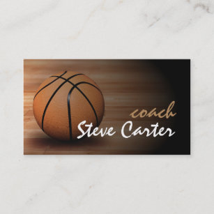 Berufliche Basketball-Trainer-Spieler-Sport-Karte Visitenkarte