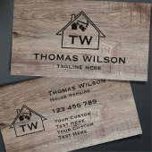 Berufliche Bauhandyman-Handyhandwerkwerkzeuge Visitenkarte