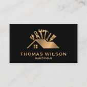 Berufliche Bauhandyman-Handyhandwerkwerkzeuge Visitenkarte (Vorderseite)