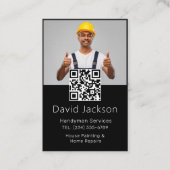 Berufliche Bauhandyman-Handyhandwerkwerkzeuge Visitenkarte (Vorderseite)