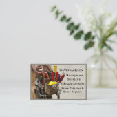 Berufliche Bauhandyman-Handyhandwerkwerkzeuge Visitenkarte (Stehend Vorderseite)