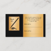 Berufliche Befassung Ihrer Fotos Visitenkarte (Rückseite)