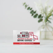 Berufliche Beförderungsleistungen - Standortverlag Visitenkarte (Stehend Vorderseite)