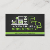 Berufliche Beförderungsleistungen - Standortverlag Visitenkarte (Vorderseite)