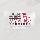 Berufliche Beförderungsleistungen - Standortverlag Visitenkarte (Vorderseite)