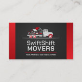 Berufliche Beförderungsleistungen - Standortverlag Visitenkarte (Vorderseite)