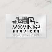 Berufliche Beförderungsleistungen - Standortverlag Visitenkarte (Vorderseite)