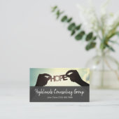 Berufliche Beratungsgruppe Life Coach, Business Visitenkarte (Stehend Vorderseite)