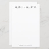 Berufliche Bezeichnung und Informationen (Vorne/Hinten)