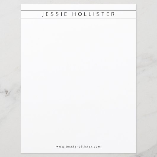 Berufliche Bezeichnung und Informationen (Vorderseite)