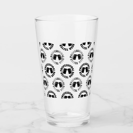 Berufliche Bierprobe Glas (Vorderseite)