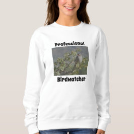 Berufliche Birdwatcher Sparrow Mosaikart Sweatshirt