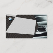 berufliche BMW-Autoautohändler- und Visitenkarte (Rückseite)