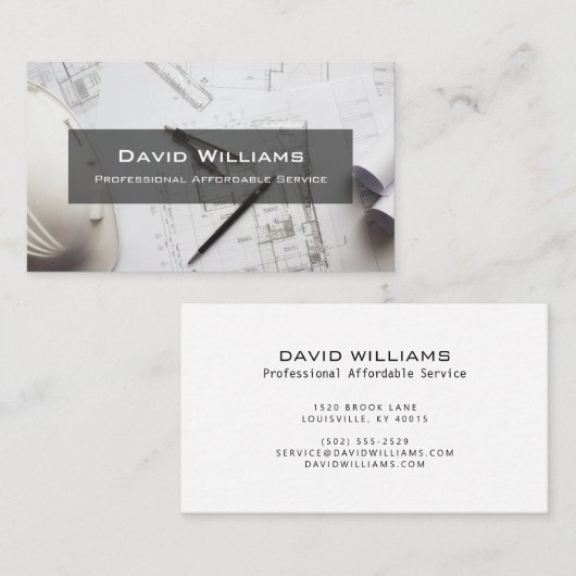 Berufliche Bodenbelag- und TilerVisitenkarte Visitenkarte (Vorne/Hinten)